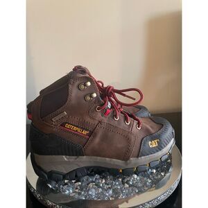 CAT caterpillar Navigator Mid Waterproof Boot Men's steel toe work boots size 9